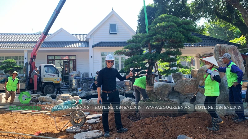 Người đứng đầu công ty cảnh quan xanh EGOGREEN là ai?